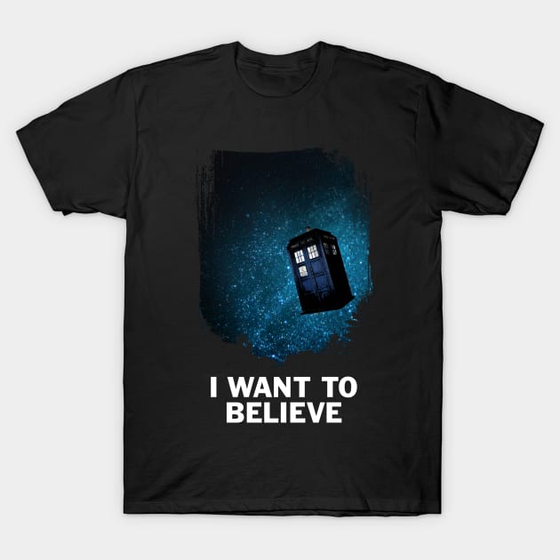 I want to believe T-Shirt by FanFreak